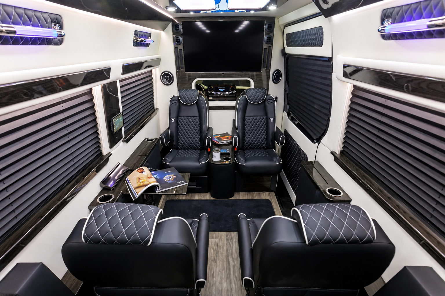 Luxury interior of Executive Sprinter