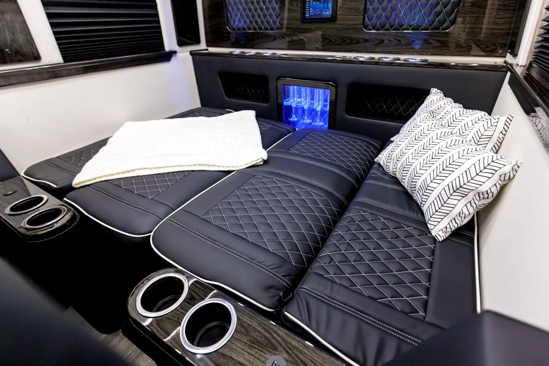Executive Sprinter luxury interior seating